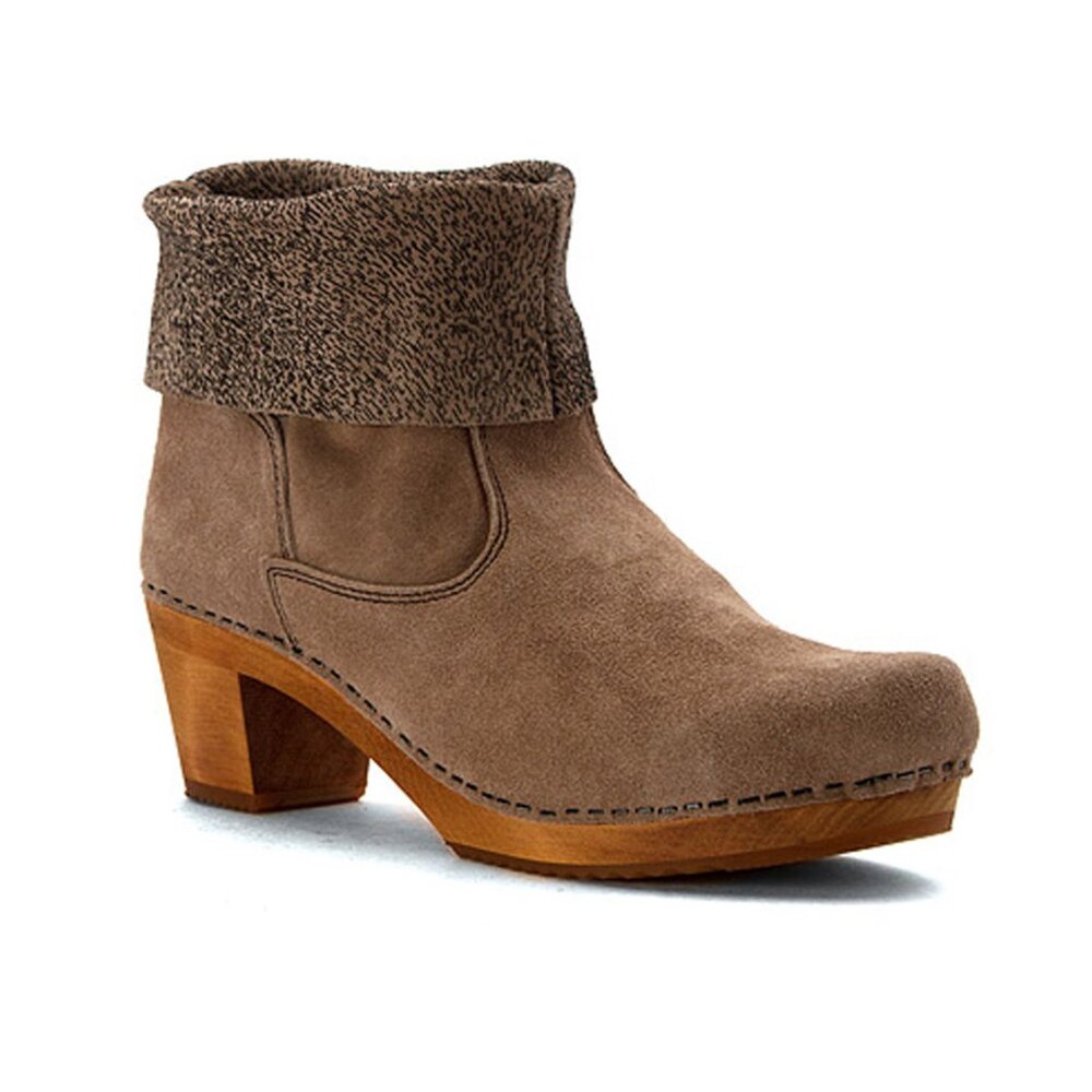 NWOB Sanita Kersti Square Ankle Clog Boot